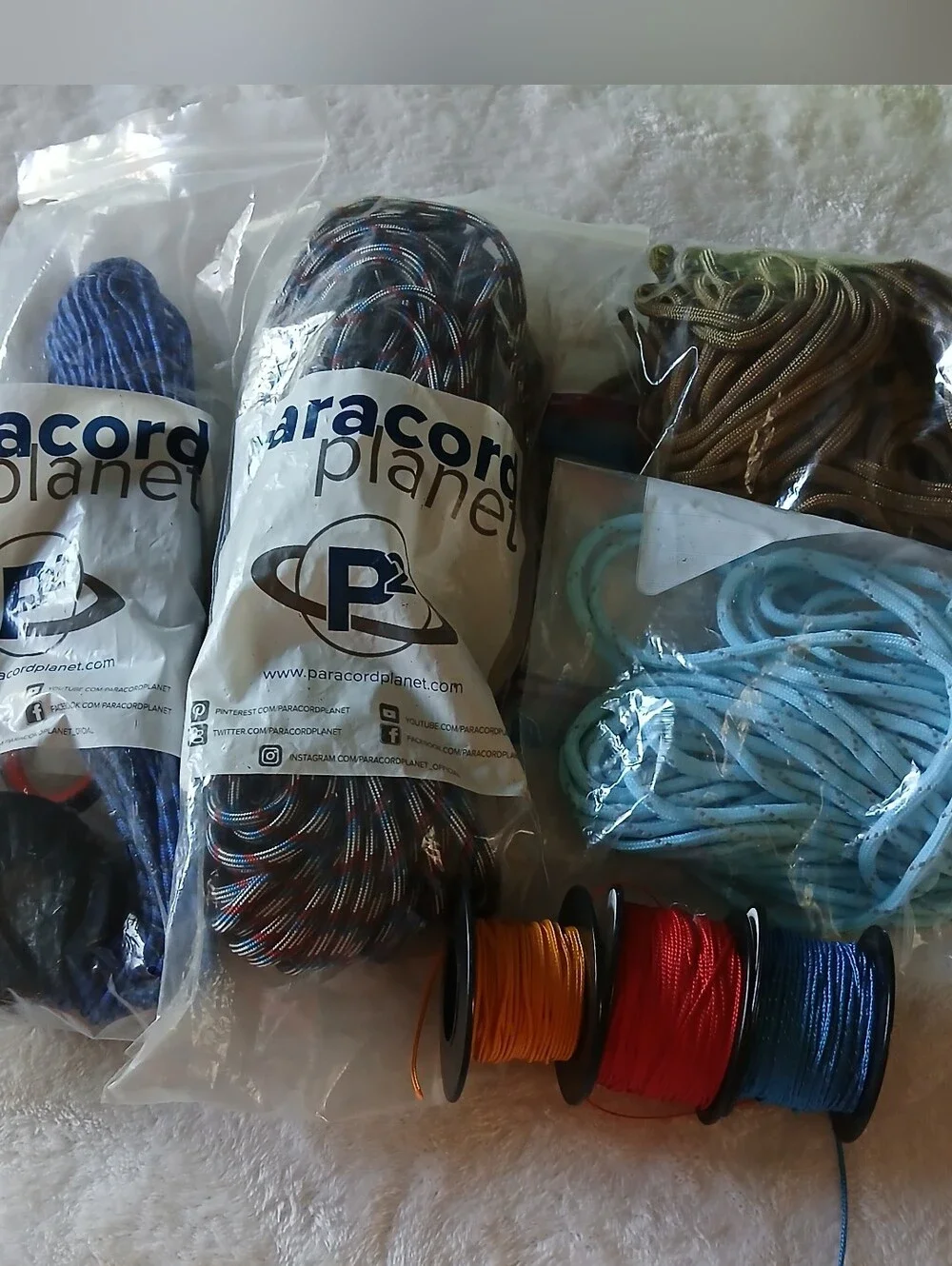 Paracord Planet Craft Cord Kits & Extra Rolls Bundle